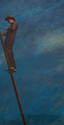 Man on a Ladder